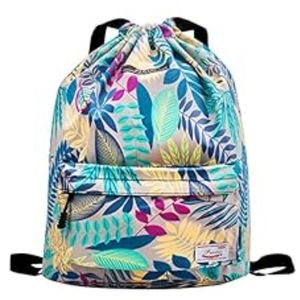 Miao Zhuo Er waterproof drawstring backpack / gym bag EUC